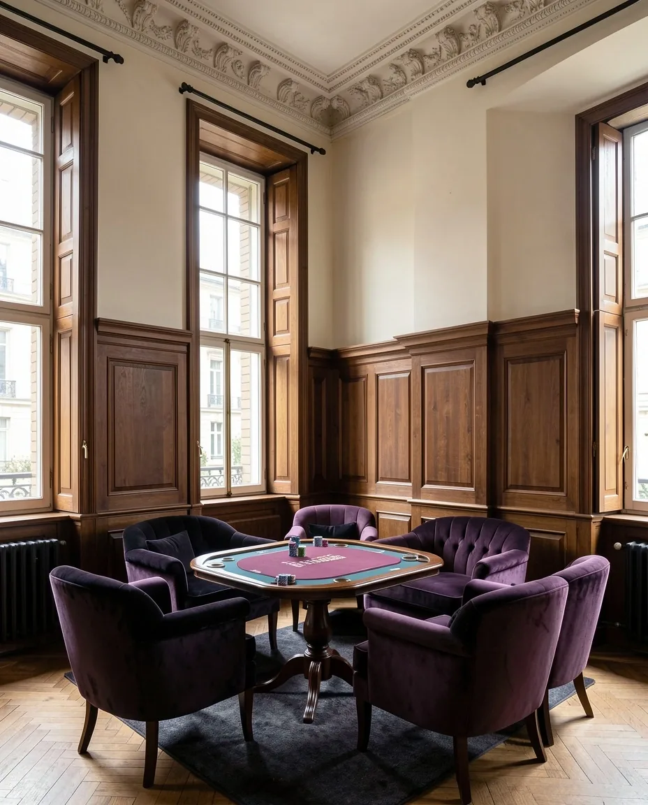 Atmosphère raffinée des salons privés du Salon Riivage à Lille