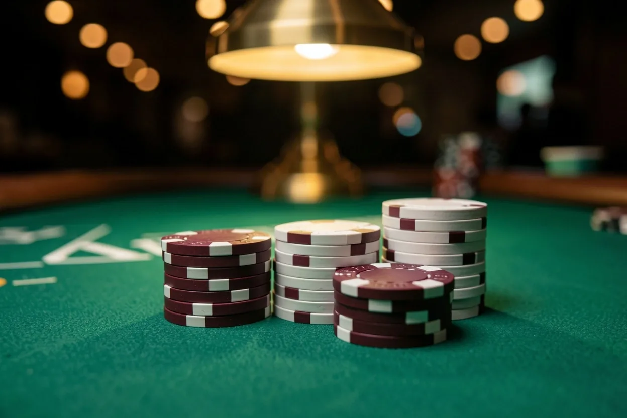 Équipement haut de gamme du club poker Salon Riivage