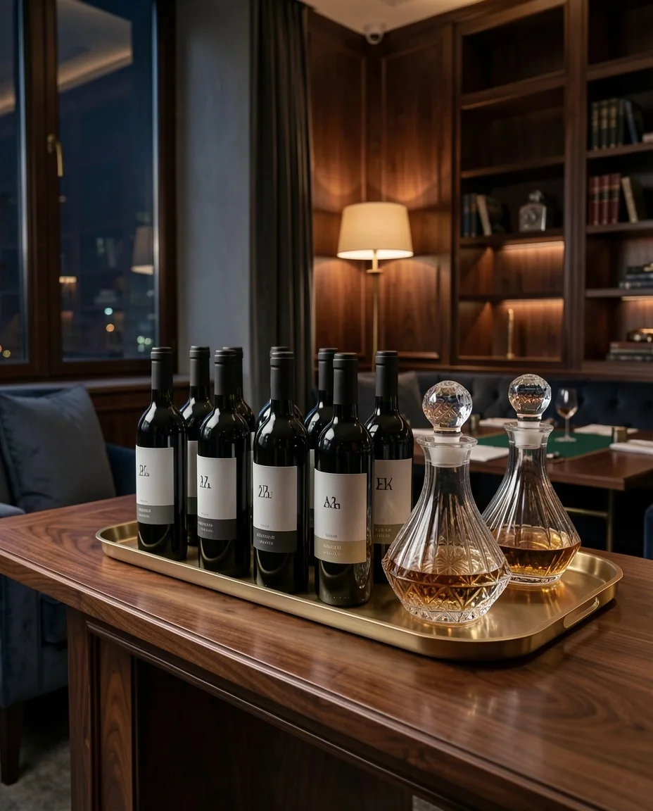 Sélection de vins et bar de dégustation au Salon Riivage
