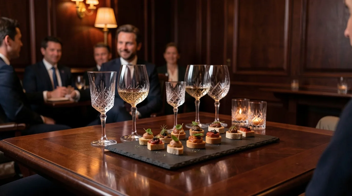 Événements privés et cocktails d'affaires sur mesure